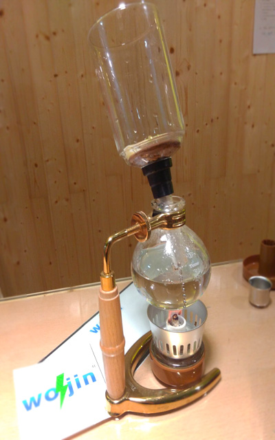 coffee valve make coffee with syphon pot