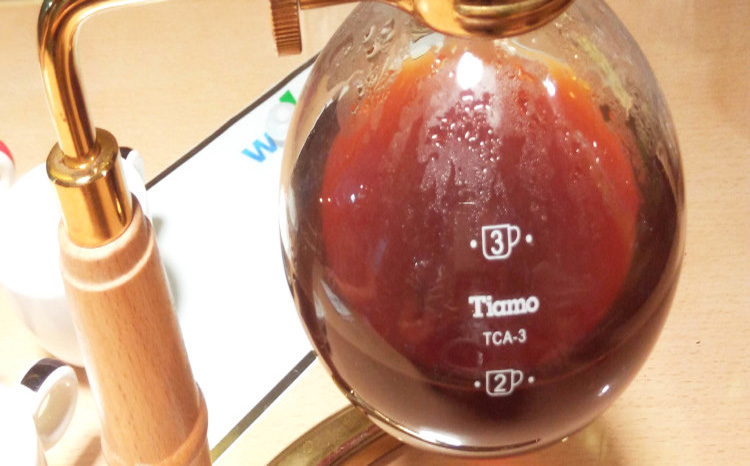 coffee valve make coffee with syphon pot