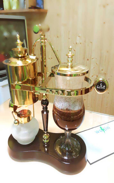 one way degassing valve belgian coffee pot
