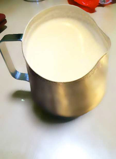 one way degassing valve latte art