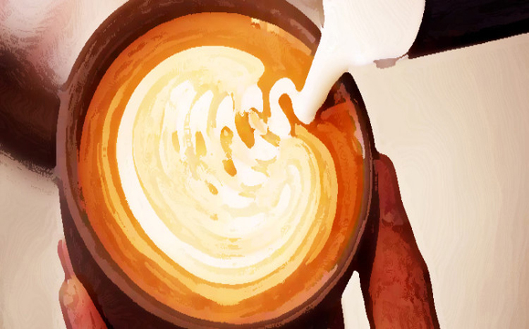 One Way Valve Latte Art