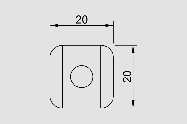 Coffee Valve WJ01P-S/WJ01P-SR (square)