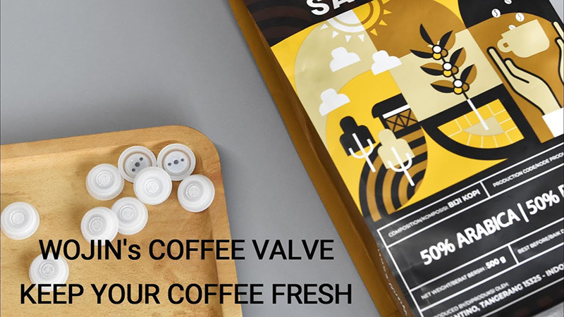 Coffee valve degassing test