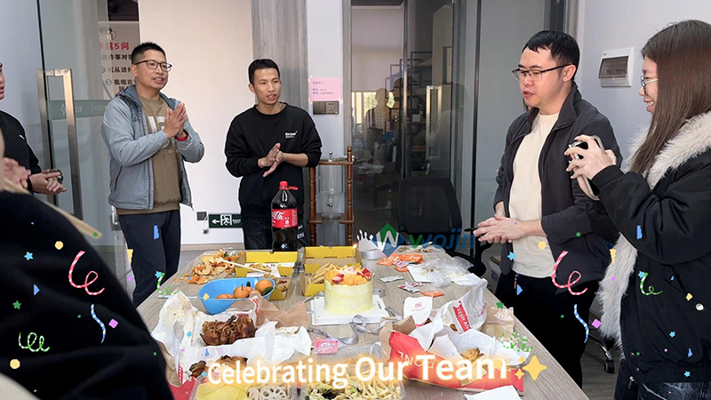 Ending the year with cake and celebrations