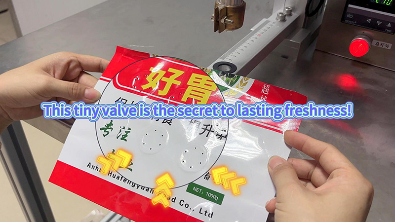 How One-Way Valves Are Installed on Packaging