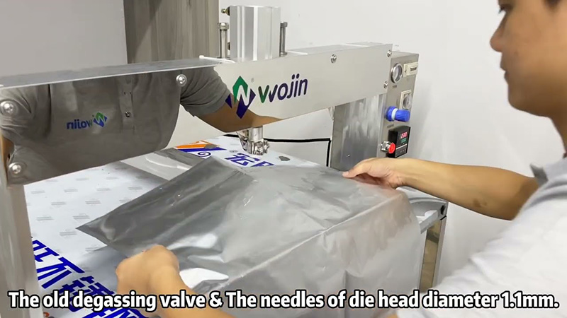 Proper installation is key when it comes to the degassing valves for flexible packaging