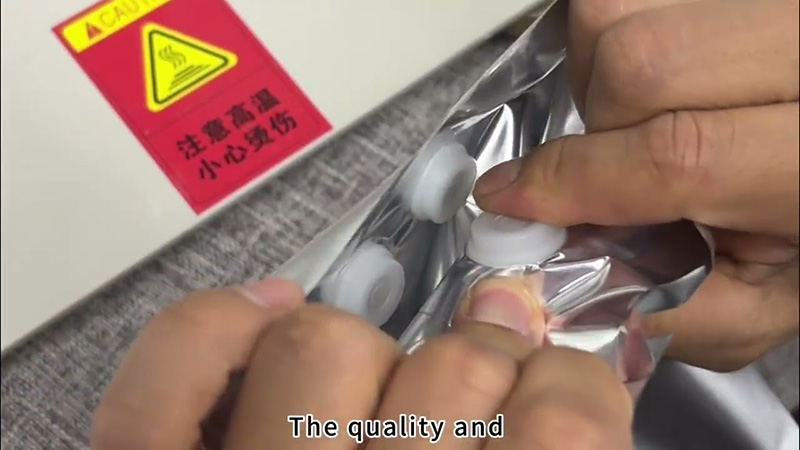 WOJIN one way degassing coffee valve for the aluminum foil bags