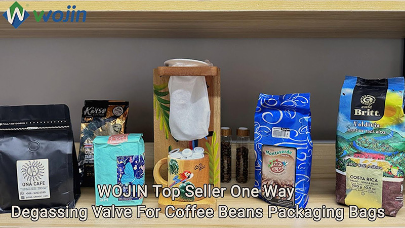 WOJIN Top Seller One Way Degassing Valve For Coffee Beans Packaging Bags